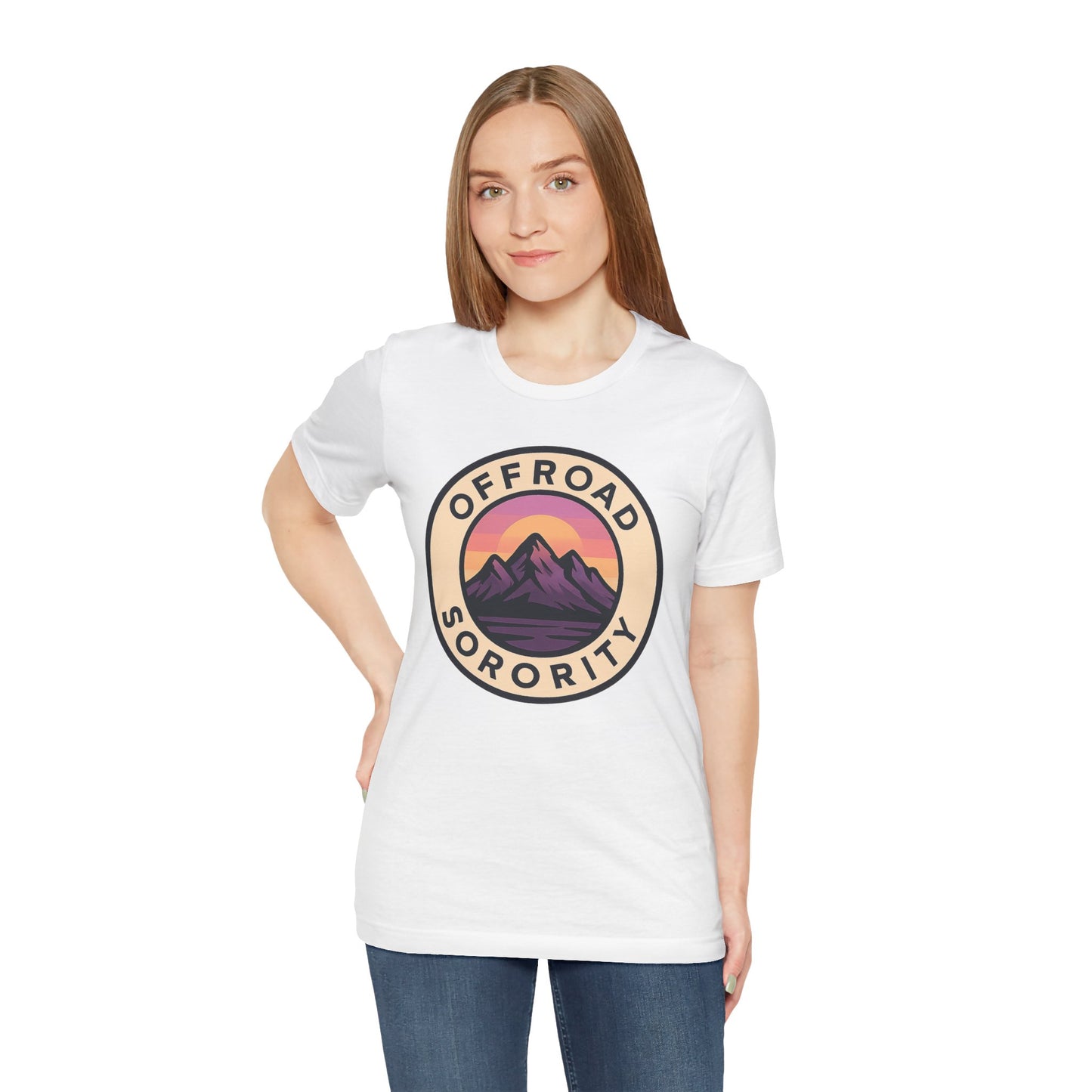 Offroad Sorority Adventure Tee - Unisex Jersey Short Sleeve Shirt