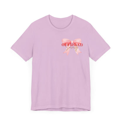 Offroad Sorority Bow Logo Tee