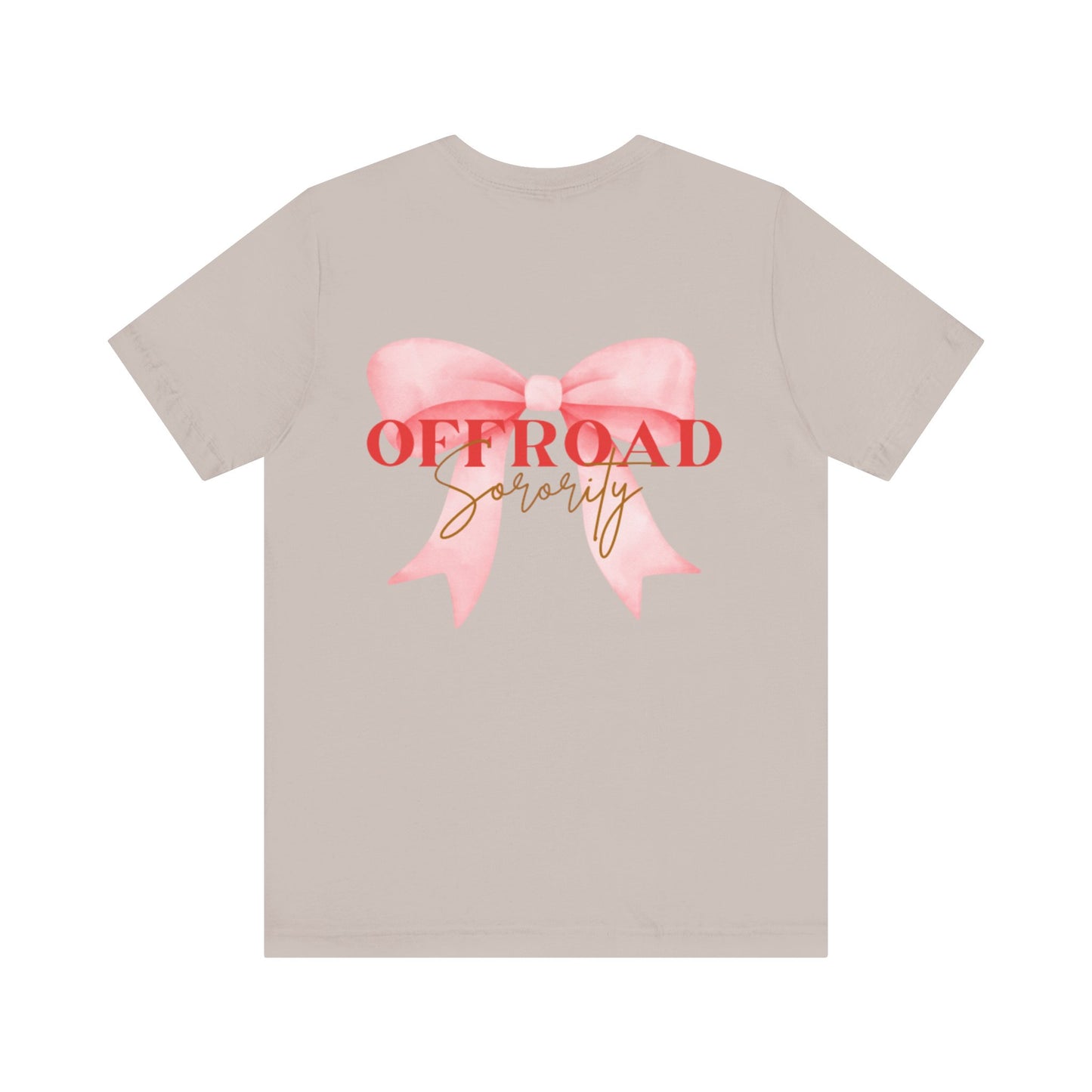 Offroad Sorority Bow Logo Tee