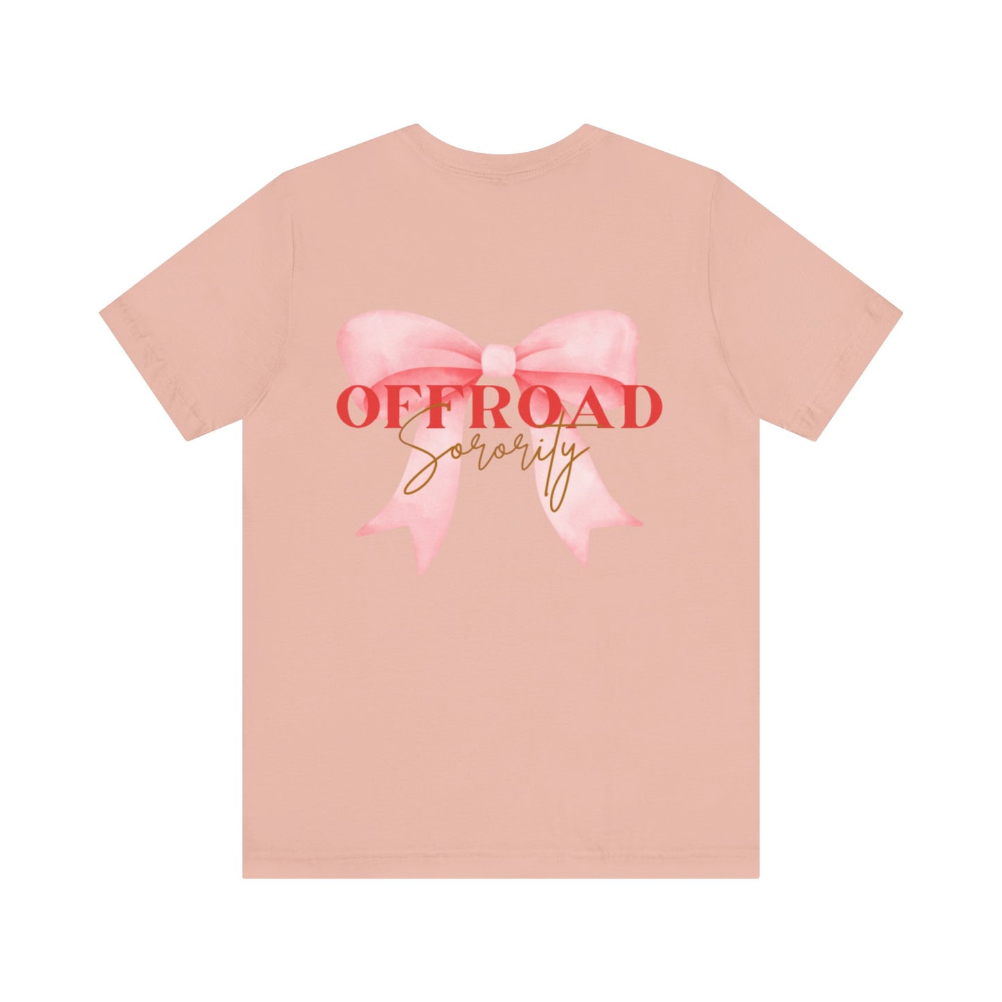 Offroad Sorority Bow Logo Tee