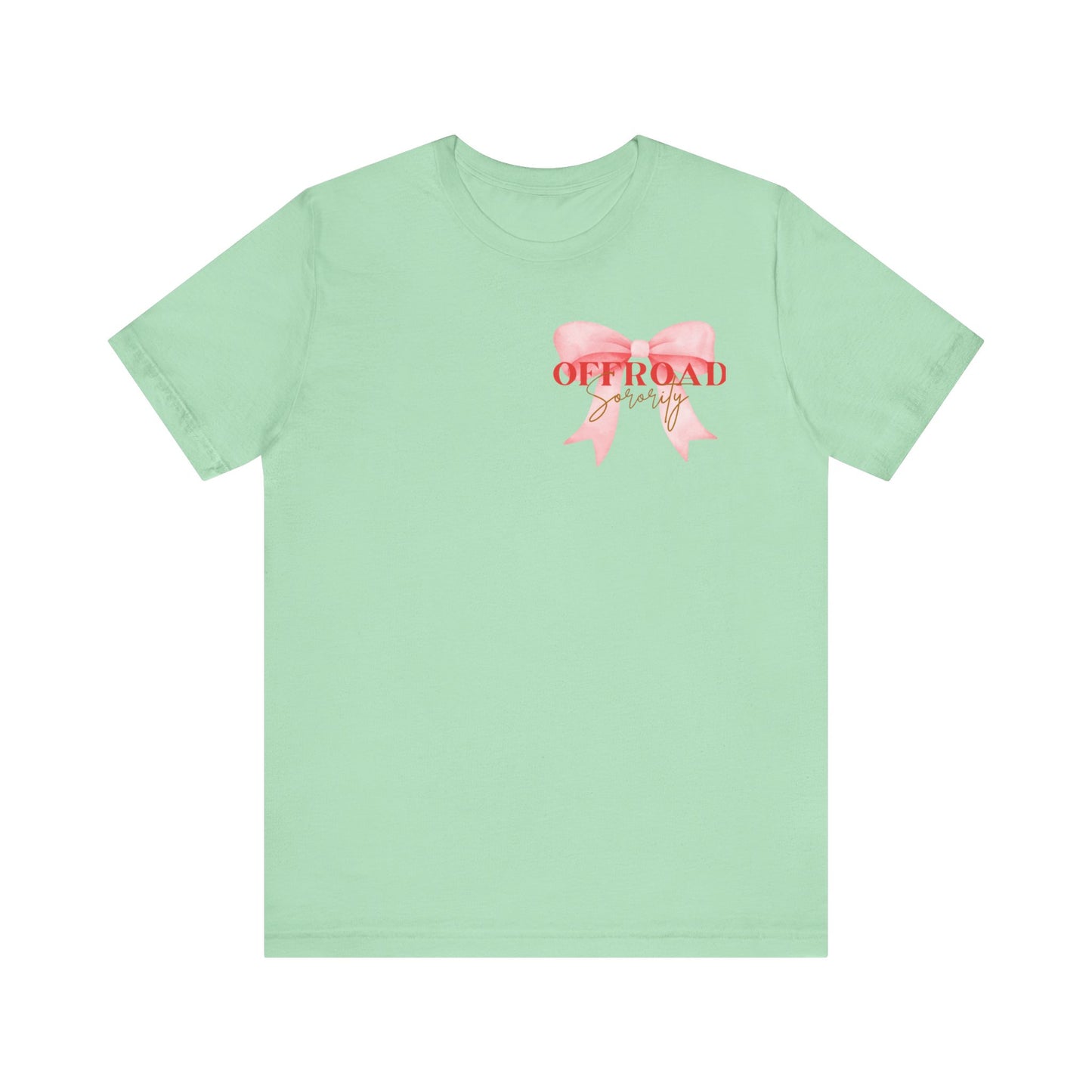 Offroad Sorority Bow Logo Tee