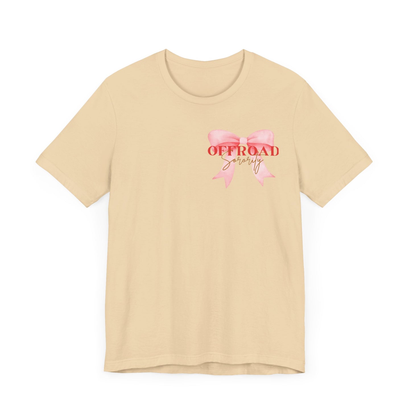 Offroad Sorority Bow Logo Tee