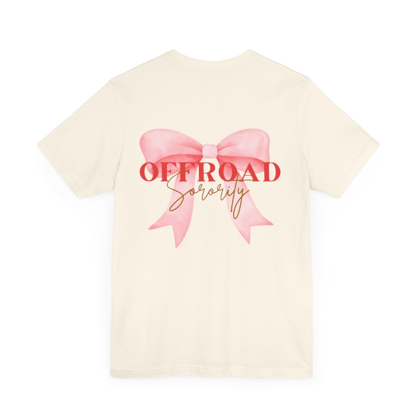 Offroad Sorority Bow Logo Tee