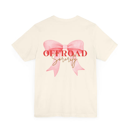 Offroad Sorority Bow Logo Tee