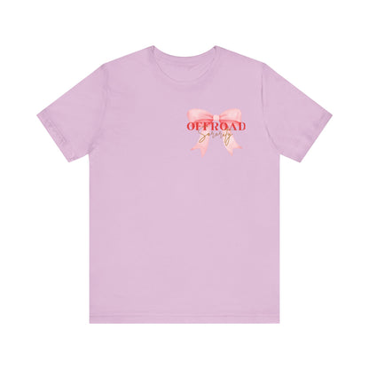 Offroad Sorority Bow Logo Tee