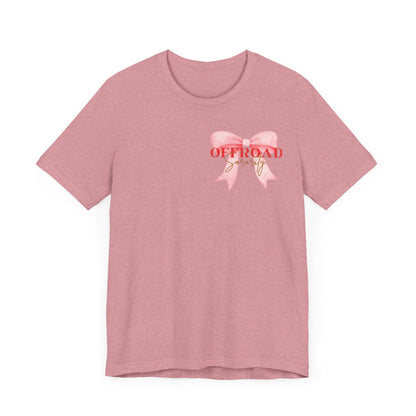 Offroad Sorority Bow Logo Tee