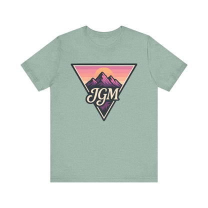 Retro Mountain JGM Graphic Tee - JGM Adventure Shirt