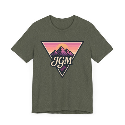 Retro Mountain JGM Graphic Tee - JGM Adventure Shirt