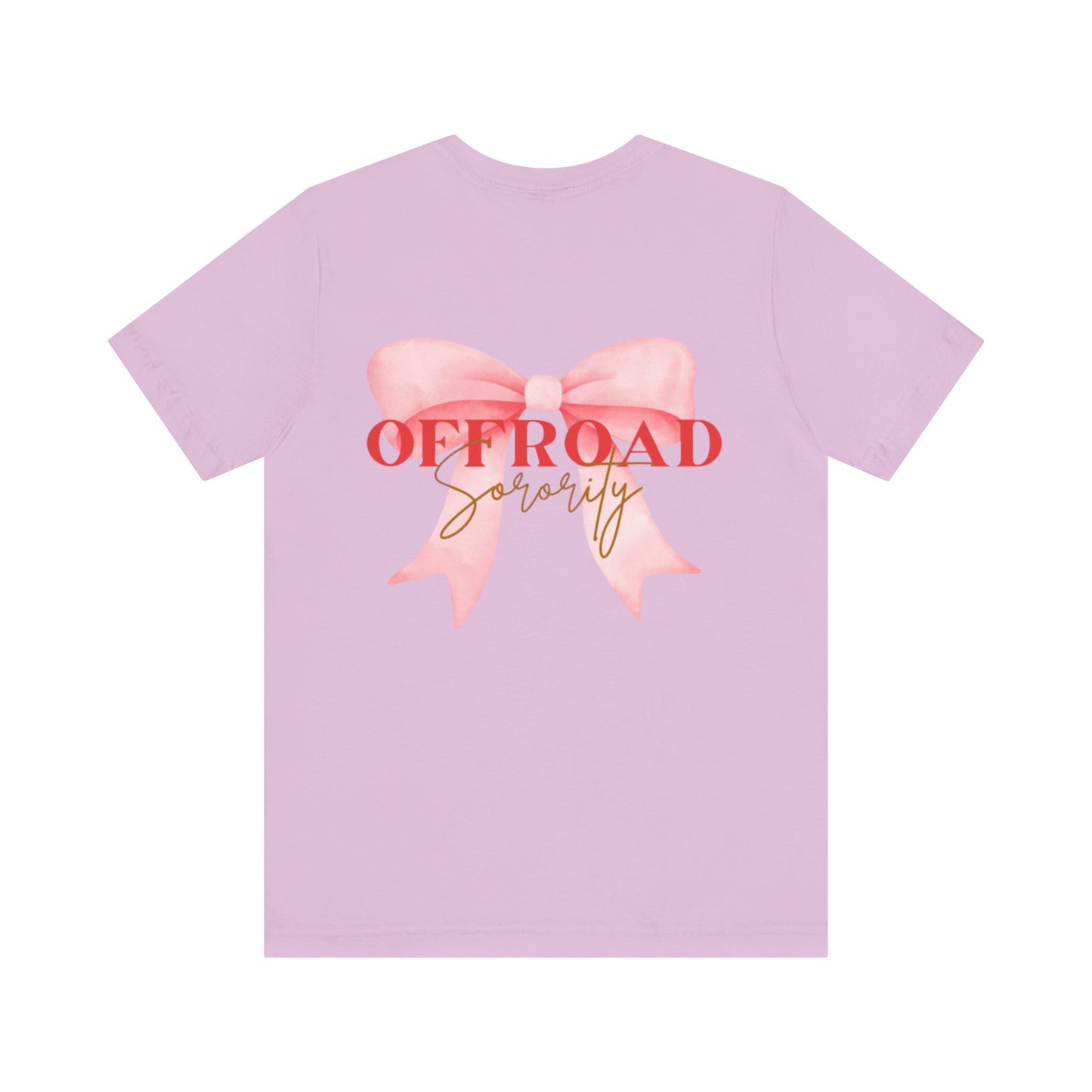 Offroad Sorority Bow Logo Tee