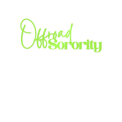 Lime Green Offroad Sorority Decal
