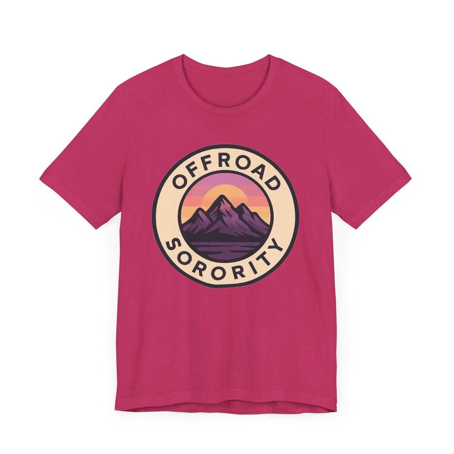 Offroad Sorority Adventure Tee - Unisex Jersey Short Sleeve Shirt