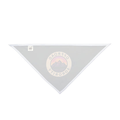 Adventure-Ready Pet Bandana - Offroad Sorority Design