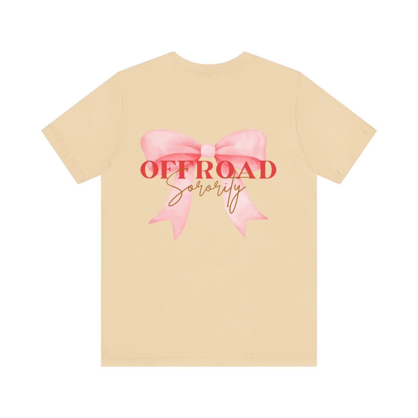 Offroad Sorority Bow Logo Tee