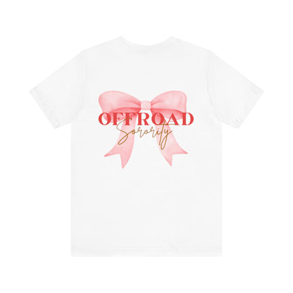 Offroad Sorority Bow Logo Tee