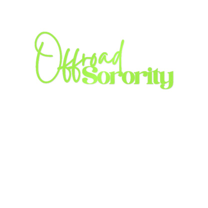 Lime Green Offroad Sorority Decal