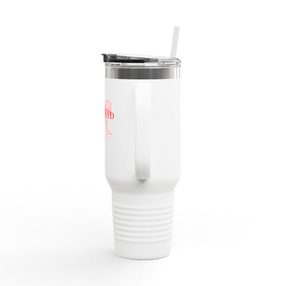 40oz Insulated Travel Mug - Offroad Sorority Bow Tumbler