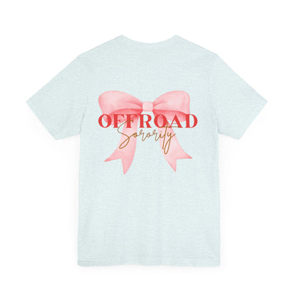 Offroad Sorority Bow Logo Tee