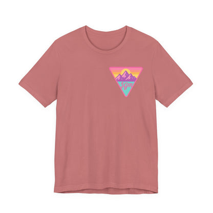 JGM Retro Mountain Graphic Unisex Tee - Adventure Awaits
