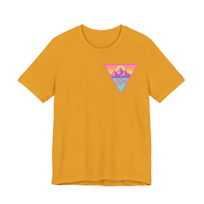 JGM Retro Mountain Graphic Unisex Tee - Adventure Awaits