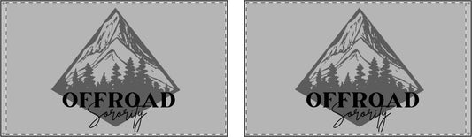 Grey Mountain Offroad Sorority Double Sided Flag