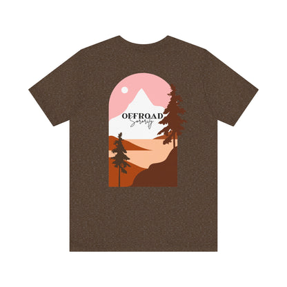 Adventure Seeker Unisex Tee - 'Offroad' Mountain Graphic