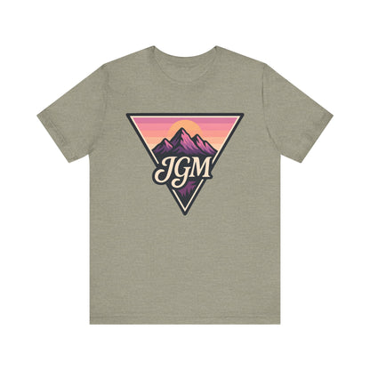 Retro Mountain JGM Graphic Tee - JGM Adventure Shirt