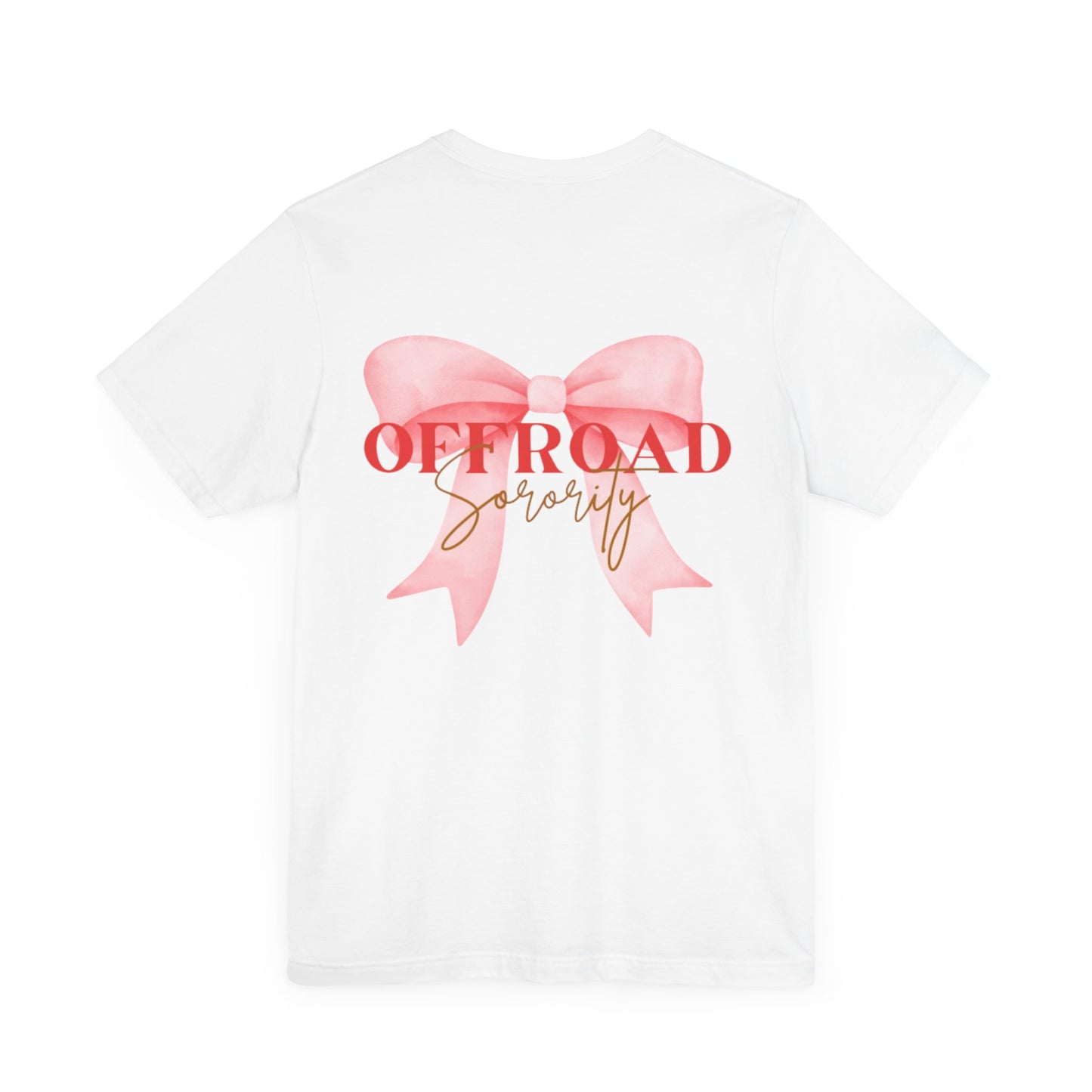 Offroad Sorority Bow Logo Tee