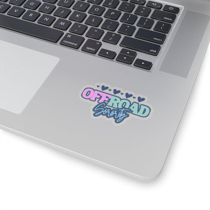 Blue Hearts Offroad Sorority Sticker