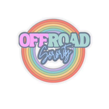 Sticker Decal Offroad Sorority Colorful Circle