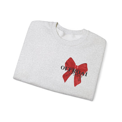 Chic Bow Graphic Unisex Crewneck Sweatshirt