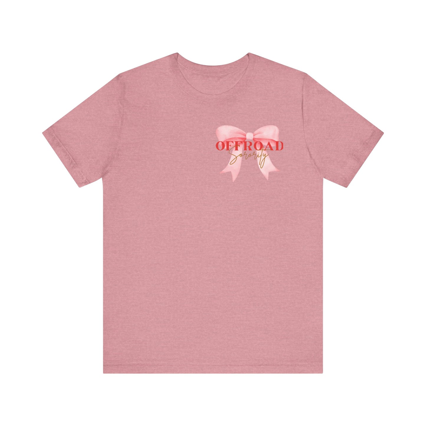 Offroad Sorority Bow Logo Tee