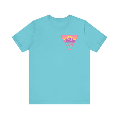 JGM Retro Mountain Graphic Unisex Tee - Adventure Awaits