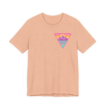 JGM Retro Mountain Graphic Unisex Tee - Adventure Awaits