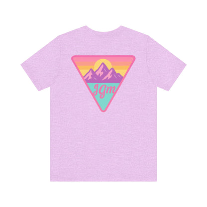 JGM Retro Mountain Graphic Unisex Tee - Adventure Awaits