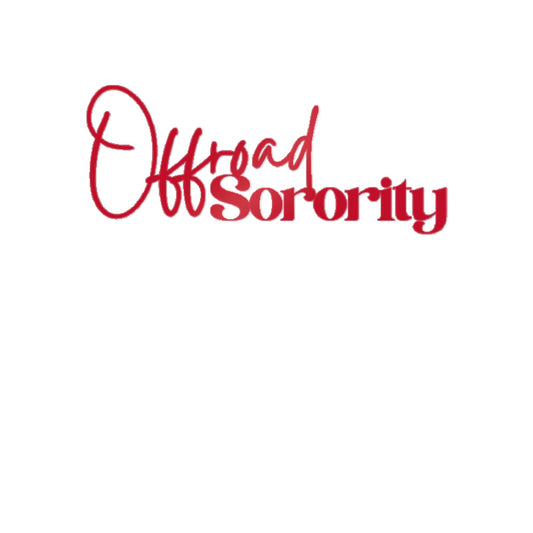 Red Offroad Sorority Decal