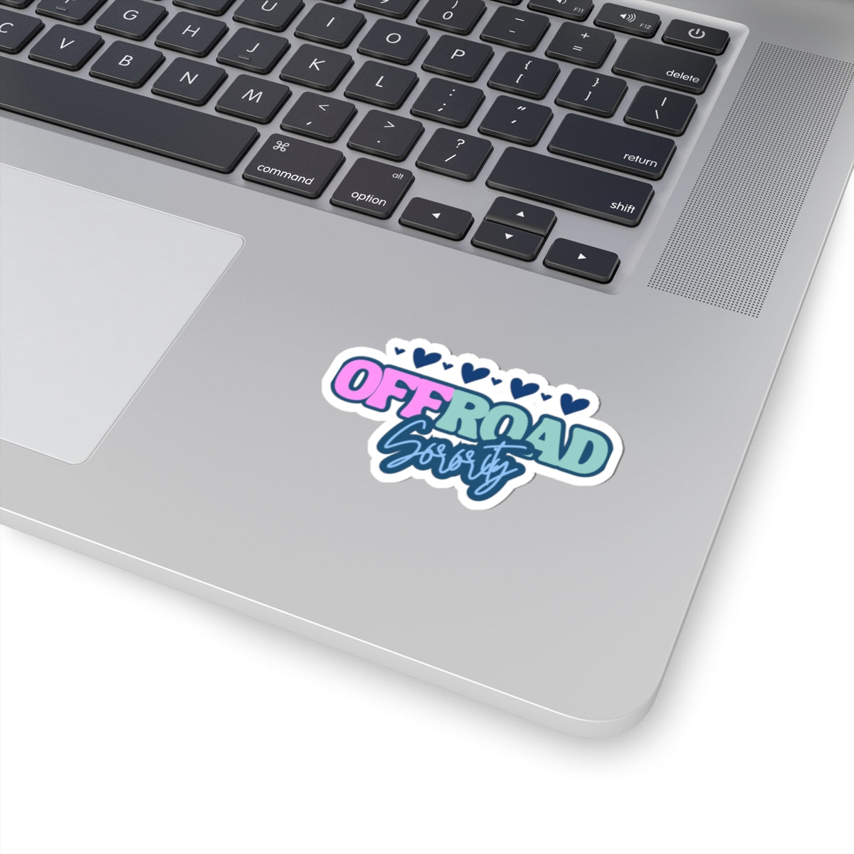 Blue Hearts Offroad Sorority Sticker