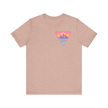JGM Retro Mountain Graphic Unisex Tee - Adventure Awaits
