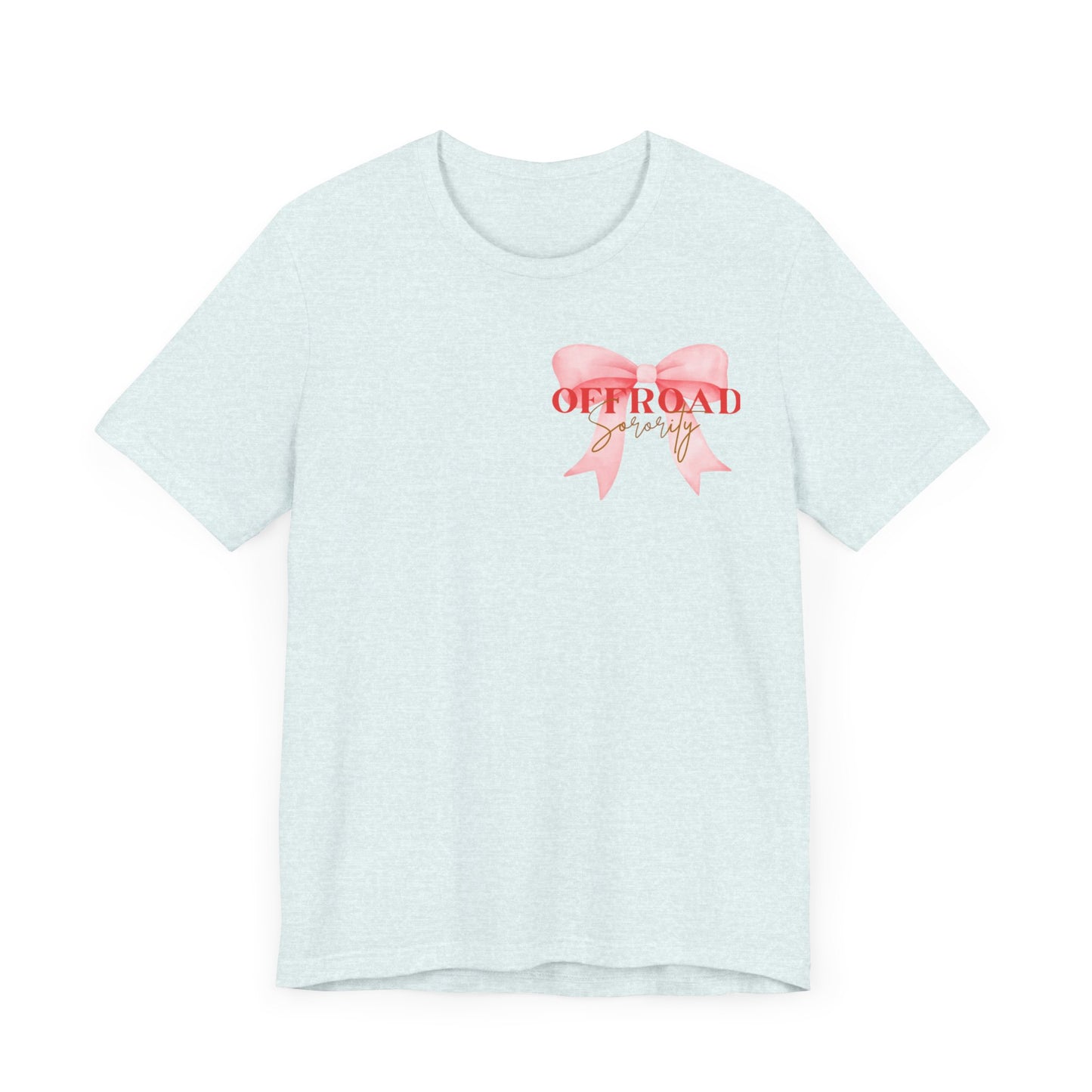 Offroad Sorority Bow Logo Tee