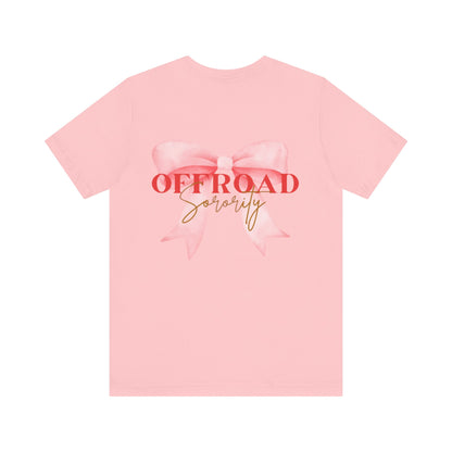 Offroad Sorority Bow Logo Tee