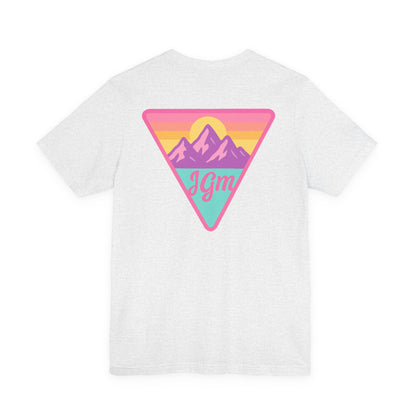 JGM Retro Mountain Graphic Unisex Tee - Adventure Awaits