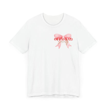 Offroad Sorority Bow Logo Tee