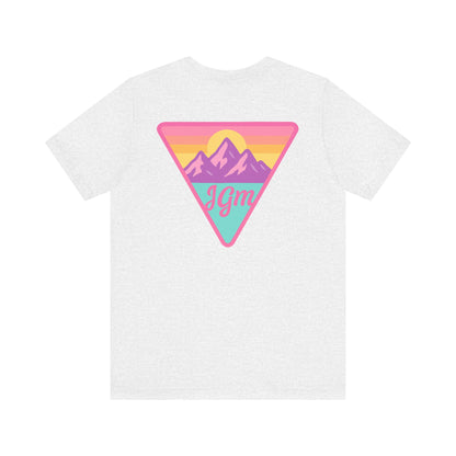 JGM Retro Mountain Graphic Unisex Tee - Adventure Awaits