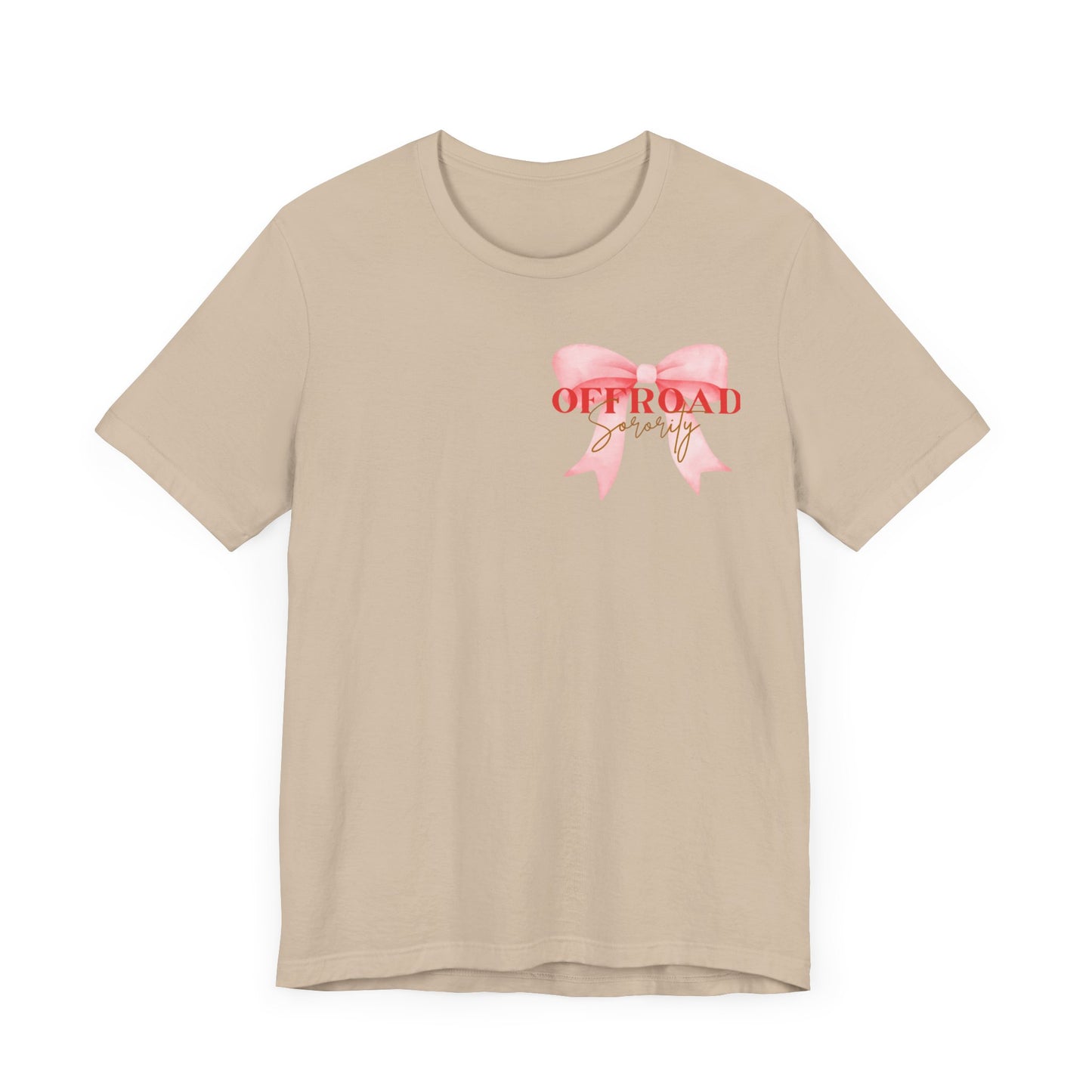 Offroad Sorority Bow Logo Tee