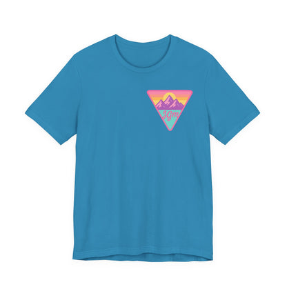 JGM Retro Mountain Graphic Unisex Tee - Adventure Awaits