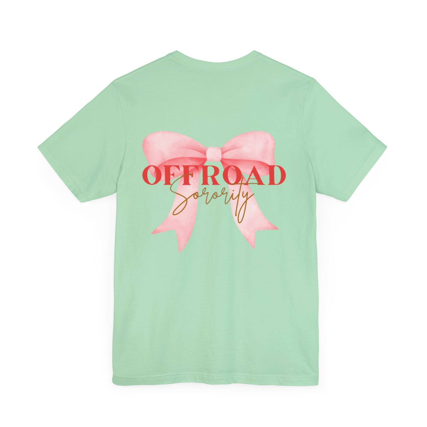 Offroad Sorority Bow Logo Tee