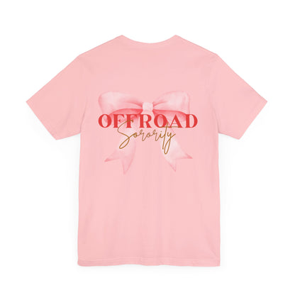 Offroad Sorority Bow Logo Tee