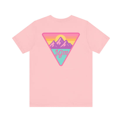 JGM Retro Mountain Graphic Unisex Tee - Adventure Awaits