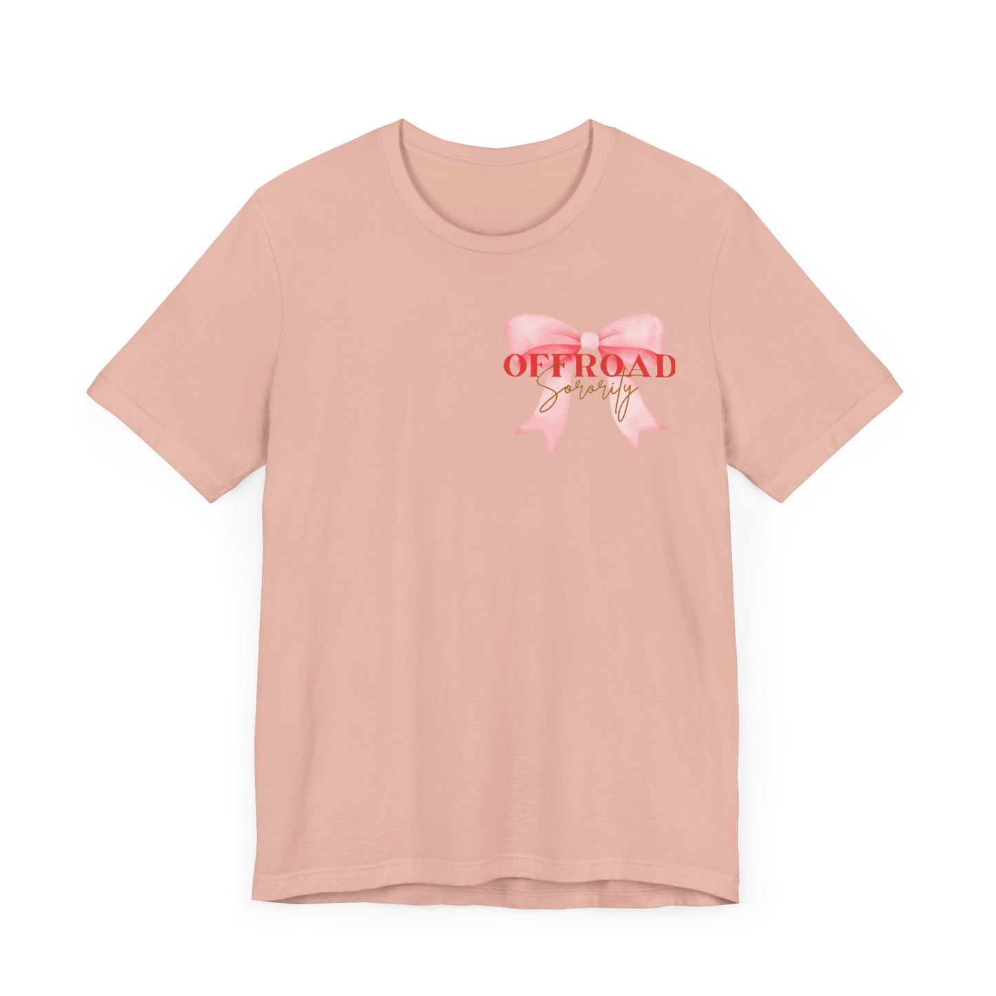 Offroad Sorority Bow Logo Tee