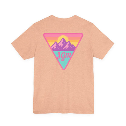 JGM Retro Mountain Graphic Unisex Tee - Adventure Awaits