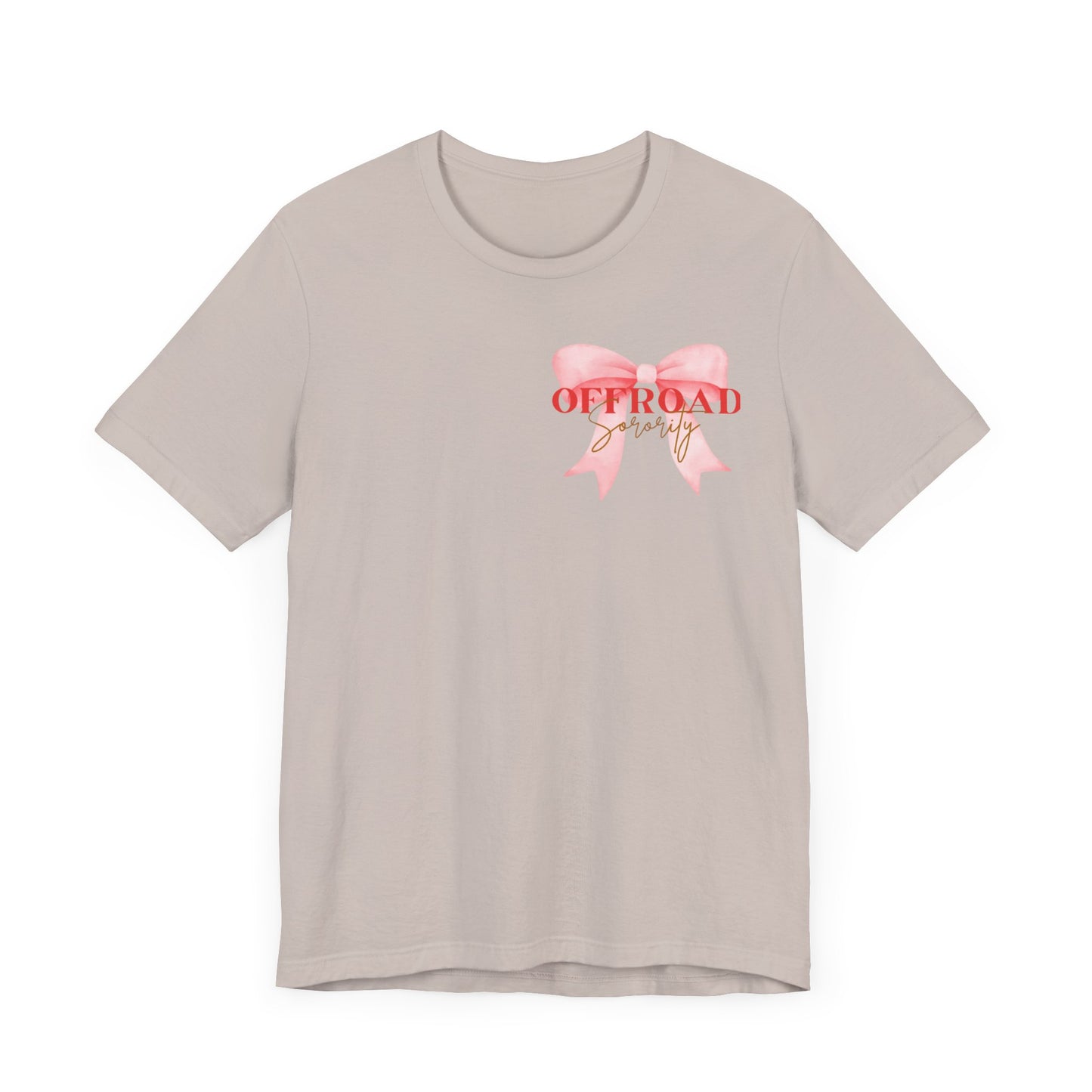 Offroad Sorority Bow Logo Tee